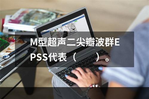 M型超声二尖瓣波群EPSS代表（　　）。