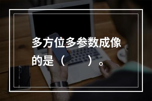 多方位多参数成像的是（　　）。