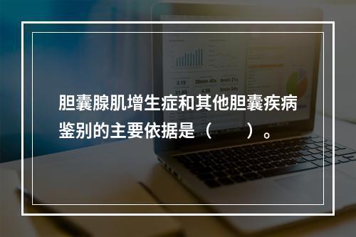 胆囊腺肌增生症和其他胆囊疾病鉴别的主要依据是（　　）。