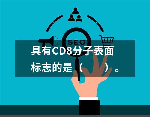 具有CD8分子表面标志的是（　　）。