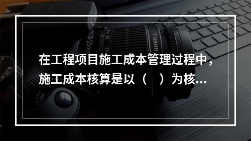 在工程项目施工成本管理过程中，施工成本核算是以（　）为核算对