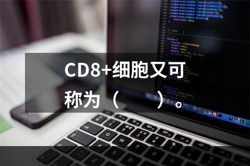 CD8+细胞又可称为（　　）。