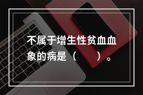 不属于增生性贫血血象的病是（　　）。