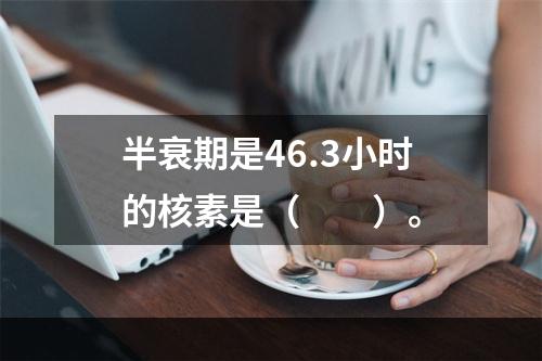 半衰期是46.3小时的核素是（　　）。