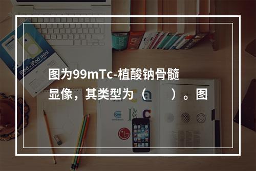 图为99mTc-植酸钠骨髓显像，其类型为（　　）。图