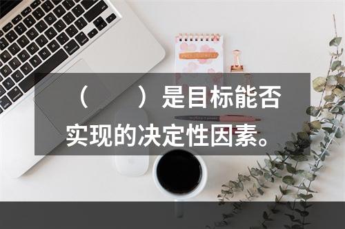 （　　）是目标能否实现的决定性因素。