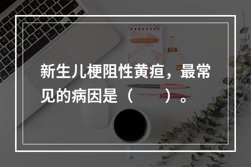 新生儿梗阻性黄疸，最常见的病因是（　　）。