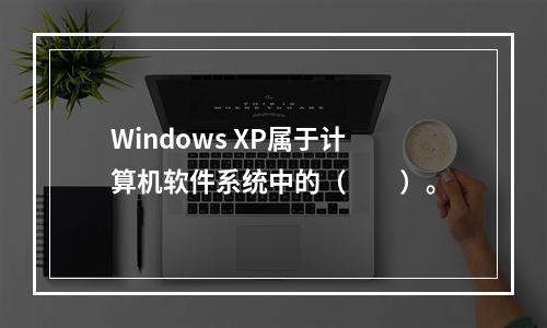 Windows XP属于计算机软件系统中的（　　）。