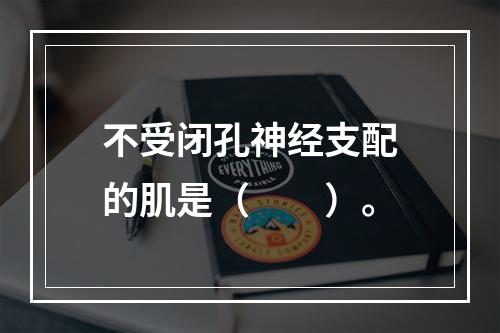 不受闭孔神经支配的肌是（　　）。