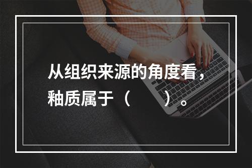 从组织来源的角度看，釉质属于（　　）。