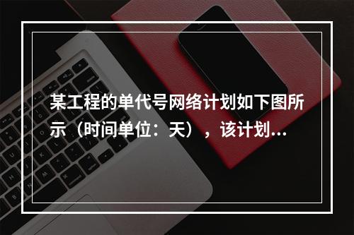 某工程的单代号网络计划如下图所示（时间单位：天），该计划的计