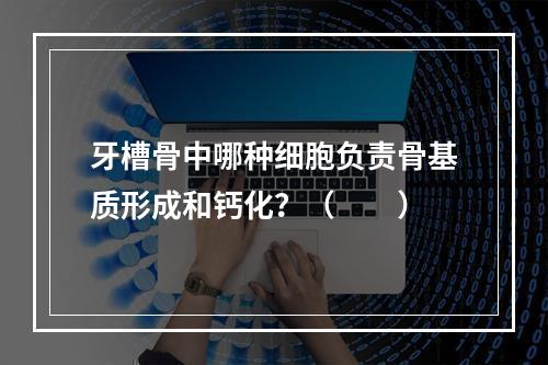 牙槽骨中哪种细胞负责骨基质形成和钙化？（　　）