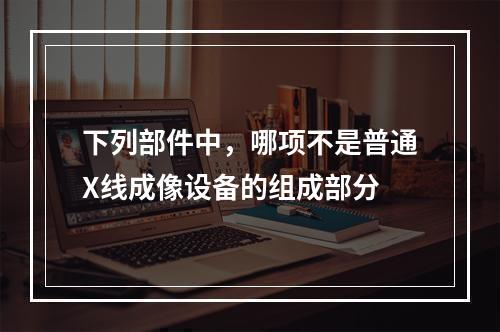 下列部件中，哪项不是普通X线成像设备的组成部分