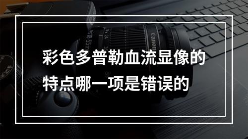 彩色多普勒血流显像的特点哪一项是错误的