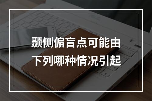 颞侧偏盲点可能由下列哪种情况引起