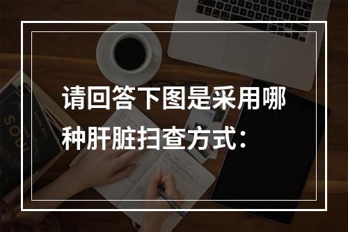 请回答下图是采用哪种肝脏扫查方式：