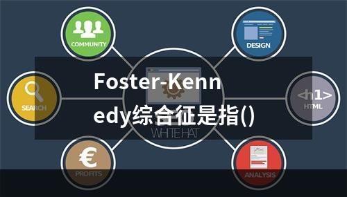 Foster-Kennedy综合征是指()