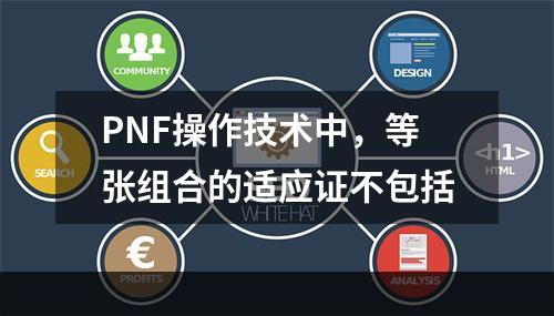 PNF操作技术中，等张组合的适应证不包括