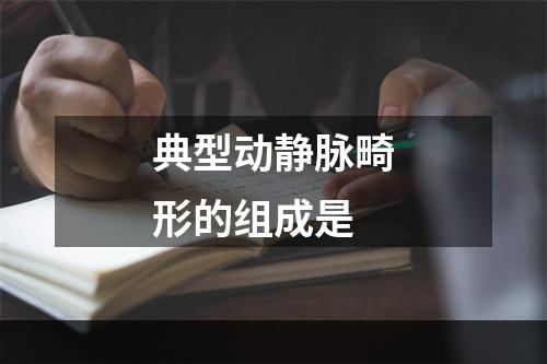 典型动静脉畸形的组成是