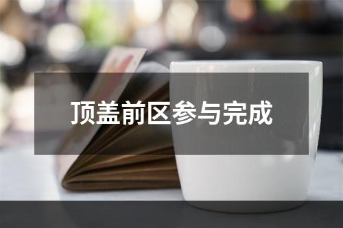 顶盖前区参与完成