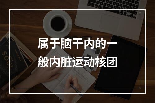 属于脑干内的一般内脏运动核团