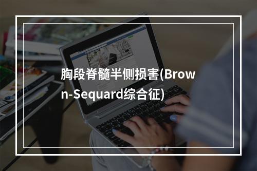 胸段脊髓半侧损害(Brown-Sequard综合征)