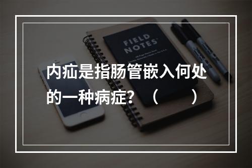 内疝是指肠管嵌入何处的一种病症？（　　）