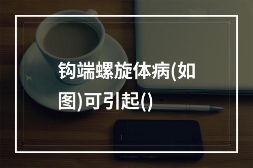 钩端螺旋体病(如图)可引起()