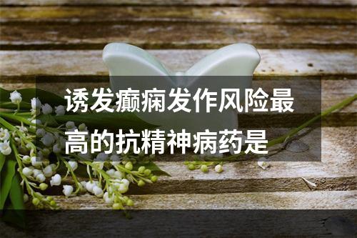 诱发癫痫发作风险最高的抗精神病药是