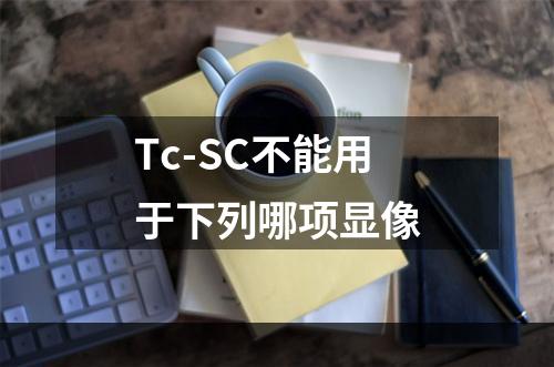 Tc-SC不能用于下列哪项显像