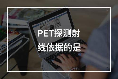 PET探测射线依据的是