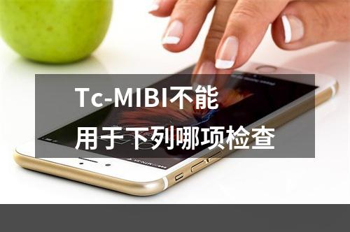 Tc-MIBI不能用于下列哪项检查