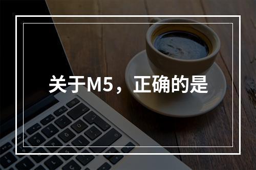 关于M5，正确的是