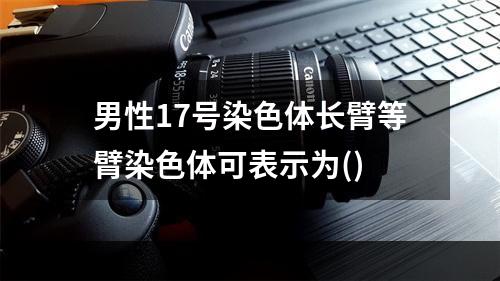 男性17号染色体长臂等臂染色体可表示为()