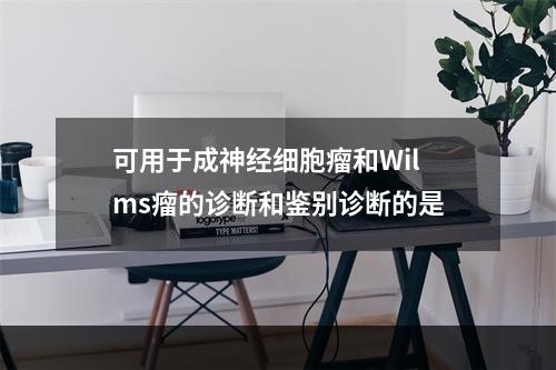 可用于成神经细胞瘤和Wilms瘤的诊断和鉴别诊断的是