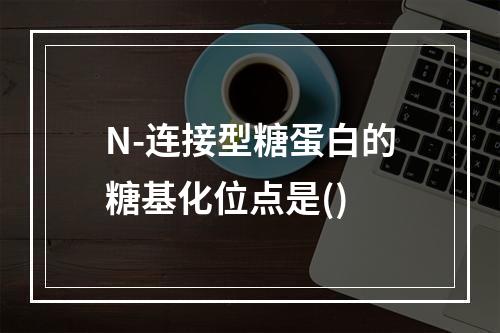 N-连接型糖蛋白的糖基化位点是()