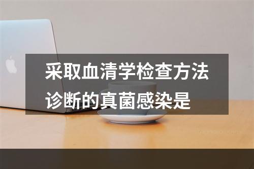 采取血清学检查方法诊断的真菌感染是