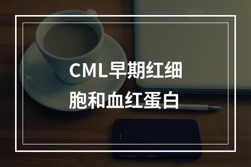 CML早期红细胞和血红蛋白