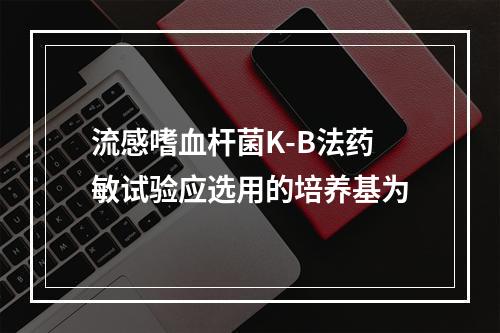 流感嗜血杆菌K-B法药敏试验应选用的培养基为