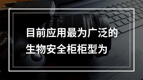 目前应用最为广泛的生物安全柜柜型为