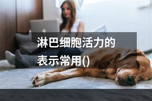 淋巴细胞活力的表示常用()