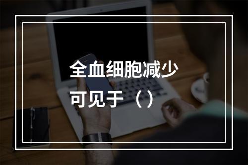 全血细胞减少可见于（ ）