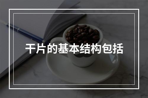 干片的基本结构包括