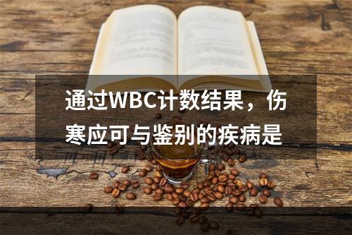 通过WBC计数结果，伤寒应可与鉴别的疾病是