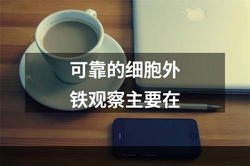 可靠的细胞外铁观察主要在