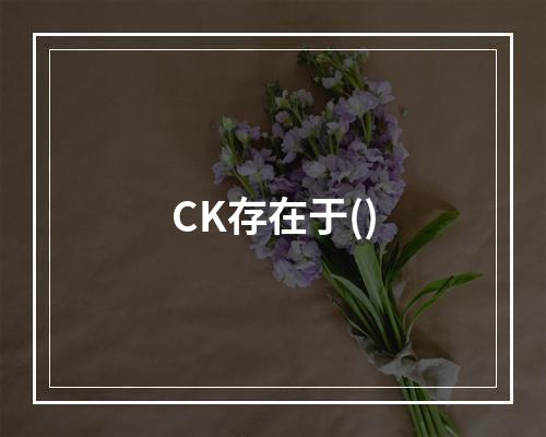 CK存在于()