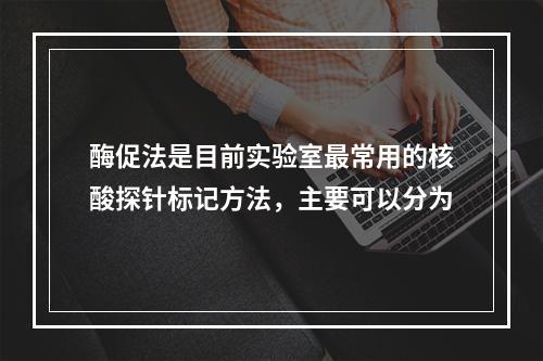 酶促法是目前实验室最常用的核酸探针标记方法，主要可以分为