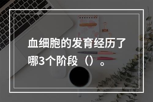 血细胞的发育经历了哪3个阶段（）。