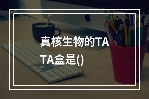 真核生物的TATA盒是()