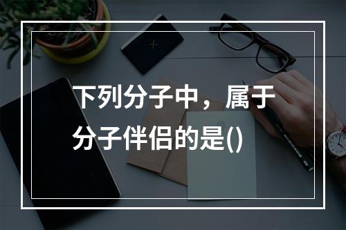 下列分子中，属于分子伴侣的是()